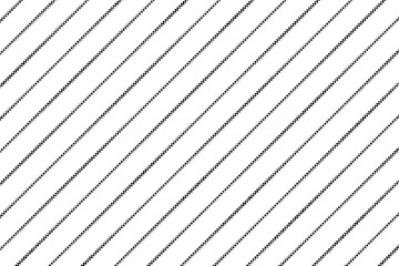 Fototapeta premium Seamless pattern with diagonal stripes made of dots