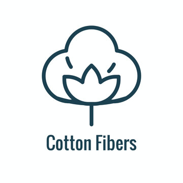 Fabric Features Icon Showing a Specific Fabric Concept
