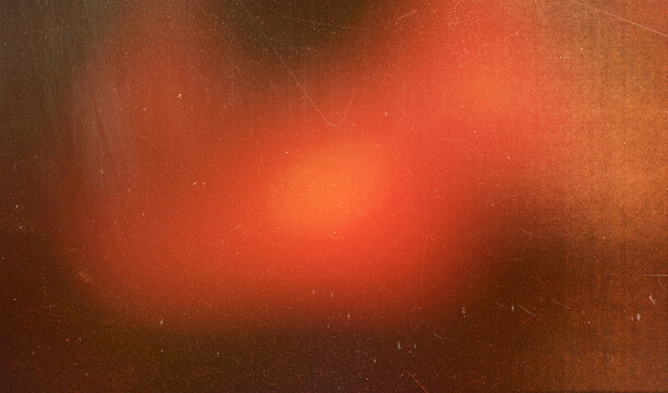 Abstract Halloween glow with soft orange light and subtle dust textures during a spooky night