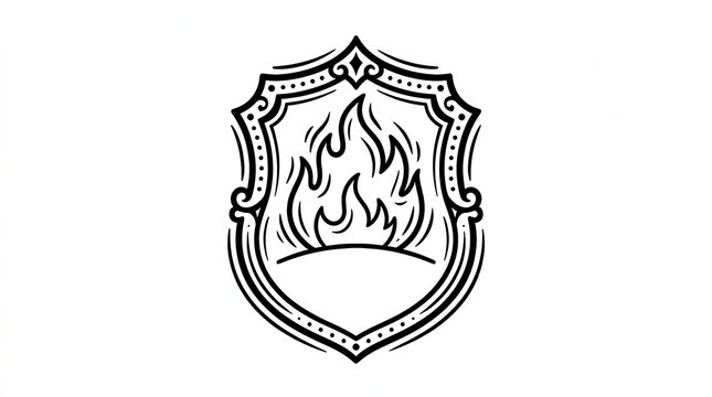 fire shield emblem