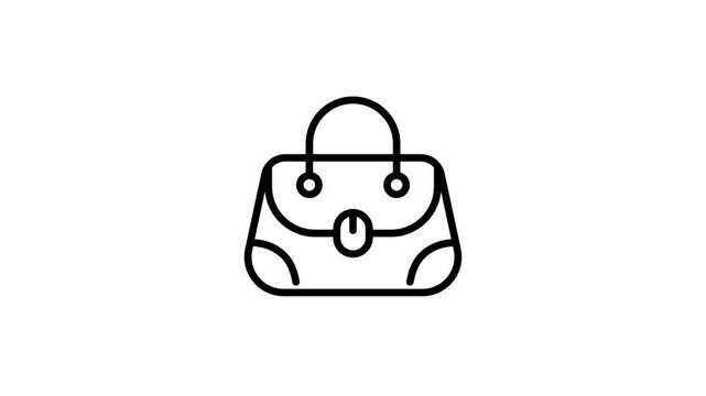handbag animation icon