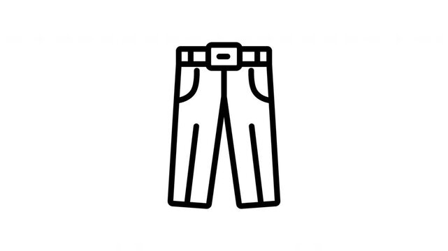pants animation icon