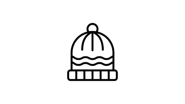 beanie animation icon