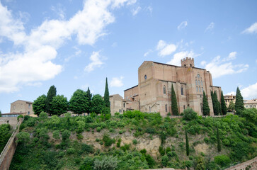 Fototapeta premium Basilica Cateriniana di San Domenico Siena