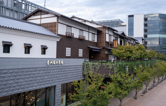 Tokyo -October 29 2025: Toyosu Outer Market in Tsukiji Outer Market.  Tsukiji Outer Market  is a district adjacent to the site of the former Tsukiji Wholesale Market