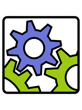 Interlocking gears symbolizing teamwork and success. Mechanical cogs representing collaboration and efficient business processes.
