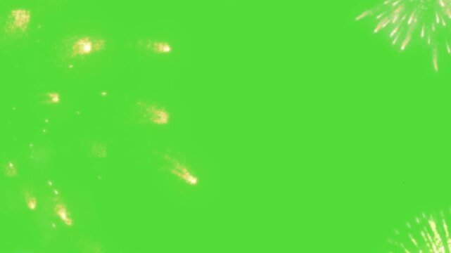 3D confetti explosion animation on greenscreen background. Perfect for celebration themes