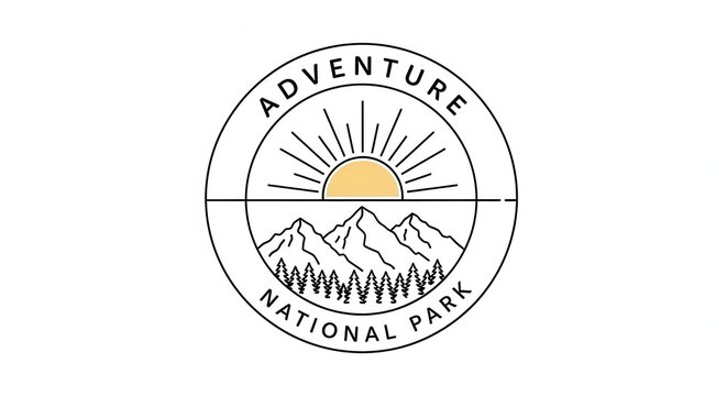 national park adventure logo