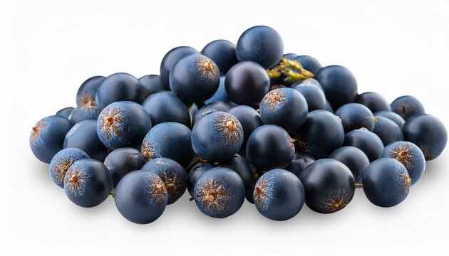 Juniper Berries Isolated On Transparent Background Generative Ai