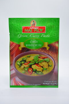 Mae ploy green curry paste pack in Manila, Philippines