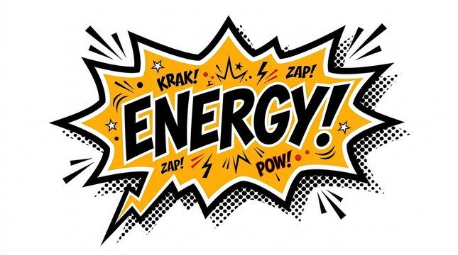 energy comic explosion