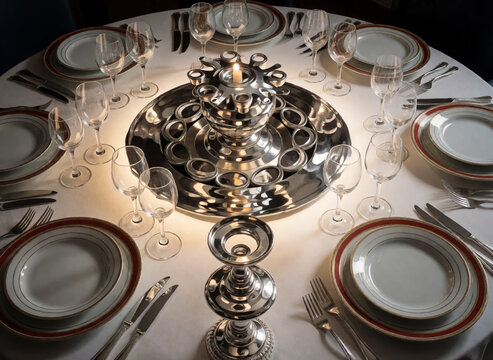 festlich gedeckter Tisch 1