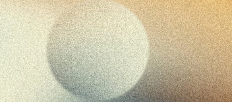 Grainy gradient background sandy beige gray abstract planet, grain texture nature colors banner, header or event poster design
