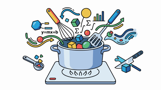 Cooking up a pot of data-driven solutions mixing math with culinary arts
