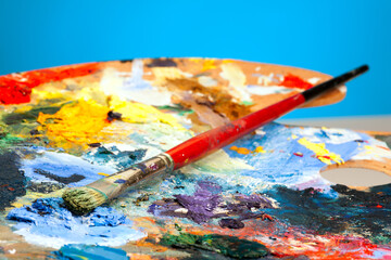 Artists palette © Chris Rose
