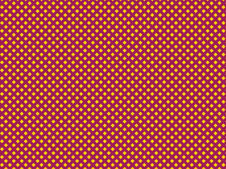 Obraz premium Pattern with repeated diamonds in gold and purple geometric abstract background symmetry