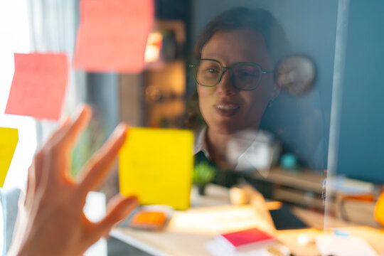 Placing a Sticky Note During Planning
