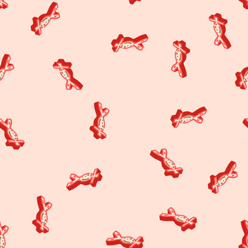 aortic aneurysm cardiology disease isometric seamless pattern. aortic aneurysm cardiology disease sign illustration