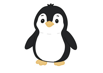 Fototapeta premium penguin on a white background