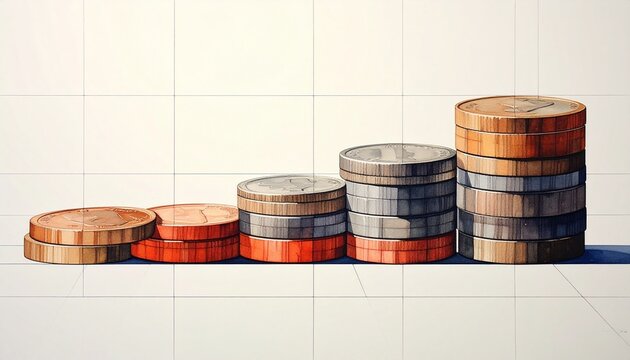 Assorted wooden craft sticks and colorful paper tubes on white background.