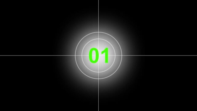 countdown Radar Scanning loop. Radar screen animation. Signal transmitted sonar radar. Looped animation radar icon on a transparent background