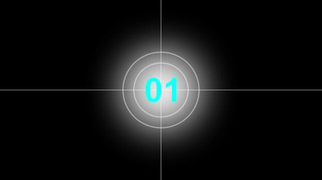 countdown Radar Scanning loop. Radar screen animation. Signal transmitted sonar radar. Looped animation radar icon on a transparent background