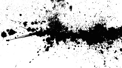 Obraz premium Vintage Grunge Overlay with Dust, Film Grain, Speck, Grit and Cracked Plastisol Texture on White Background for Apparel Design.