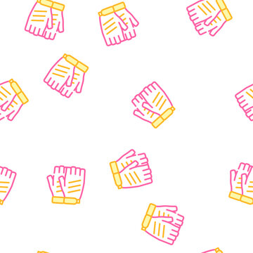 gloves bicyclist vector seamless pattern gloves bicyclist sign illustration