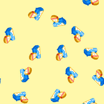 apollo greek god ancient isometric seamless pattern. apollo greek god ancient sign illustration