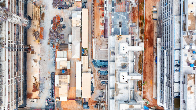 High-end luxury residential buildings for high-net-worth individuals, currently in the final stages of construction, at SQSW 500. Southwest Neighboorhood, Bras&iacute;lia, Brazil, 2025