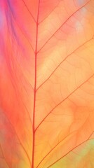 Obraz premium Distorted leaf texture plant petal.