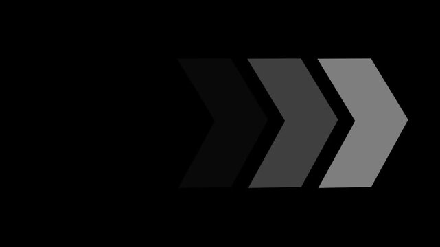 icon swipe up animation black background. UP Directional Arrow Loop Animation.4k