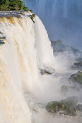Water flow at Iguacu Falls © Jack Metthey