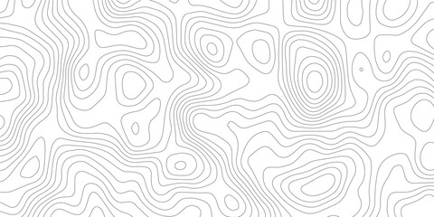 Intricate black contour lines topographic map abstract background with topographic abstract geography cartography elevation monochrome background landscape minimalist geometric template © jr graphics