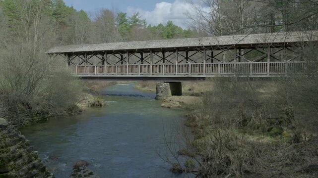 Scenic landscapes in Allegany State Park, New York