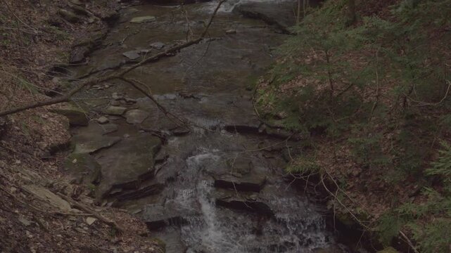 Scenic landscape at Chautauqua Gorge in Western New York
