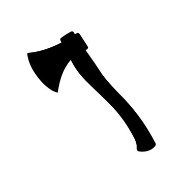 Hand Axe Silhouette