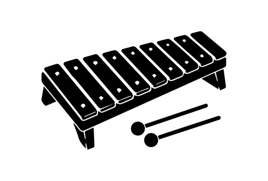 Xylophone Silhouette