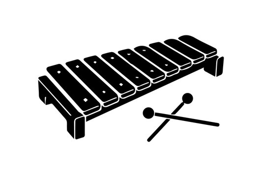 Xylophone Silhouette