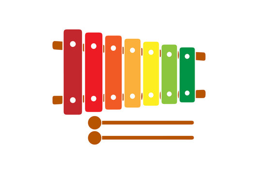 Colorful Xylophone Icon