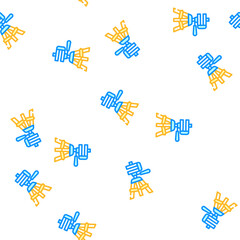 tripod accessory vector seamless pattern tripod accessory sign illustration