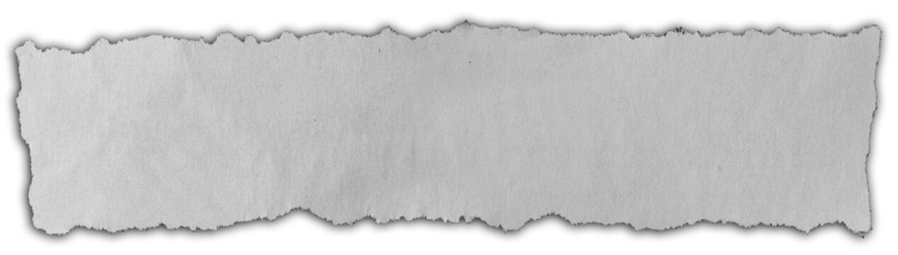 Torn paper piece