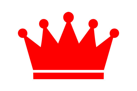 Classic royal crown illustration with a strong geometric shape and elegant proportions. Professional vector element for monarchic themes, luxury brands, fashion, gaming, and entertainment.
