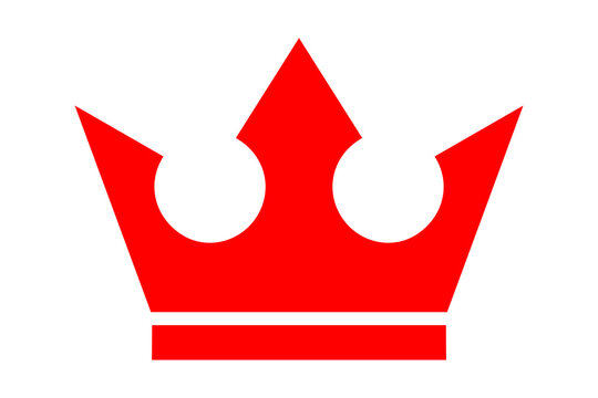 Clean geometric crown silhouette with a traditional royal appearance. Useful for emblems, badges, logos, luxury products, fashion graphics, gaming projects, and decorative applications.