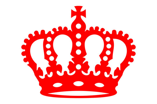 Clean geometric crown silhouette with a traditional royal appearance. Useful for emblems, badges, logos, luxury products, fashion graphics, gaming projects, and decorative applications.