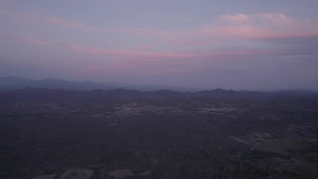 atardecer cerros
