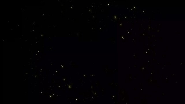 Magical shimmer particle effect, magic fairy dust for Awards, glowing white star line, sparkling glitter burst, fantasy light overlay, seamless transition on black screen, 4k animation