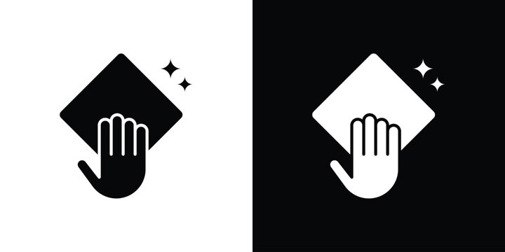Clean icon thin line pictogram bundle