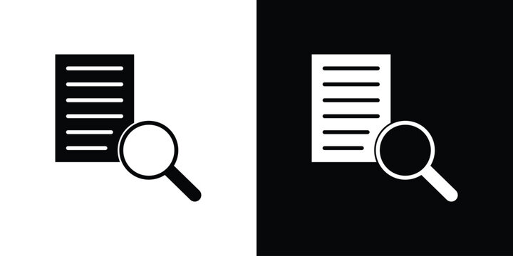 Defining icon thin line pictogram bundle