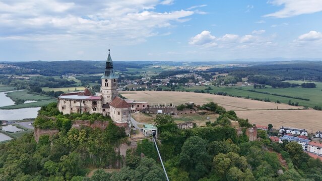die Burg G&uuml;ssing, thront &uuml;ber Burgenland